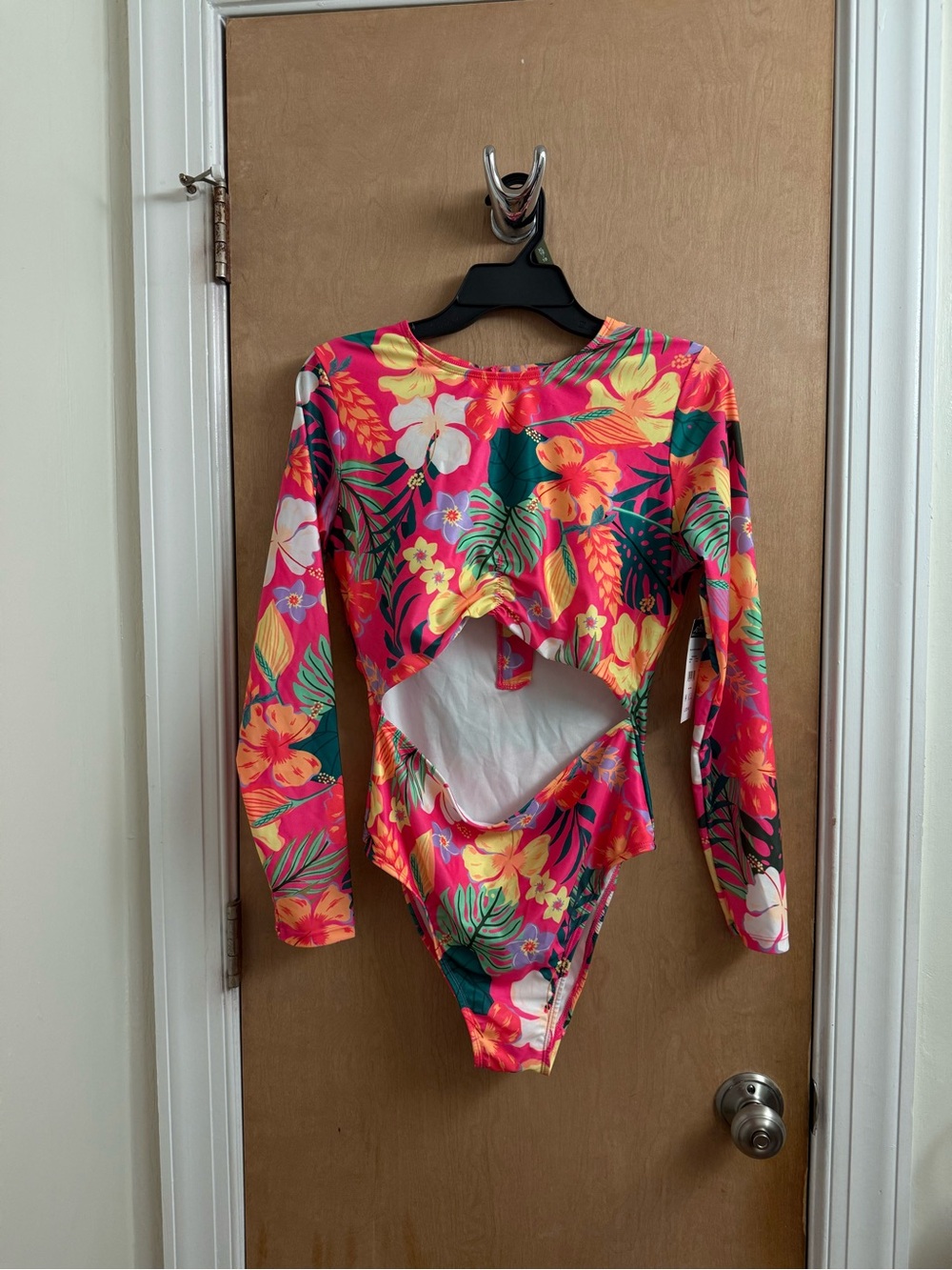 Endless Waves LS Keyhole Swimsuit UPF 50+ Sz L